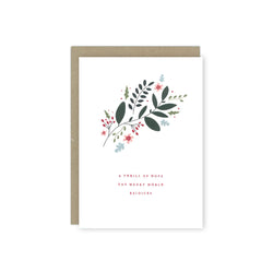 A Thrill of Hope Card