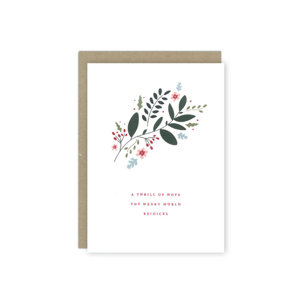 A Thrill of Hope Card