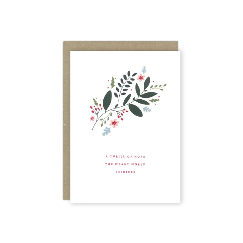 A Thrill of Hope Card