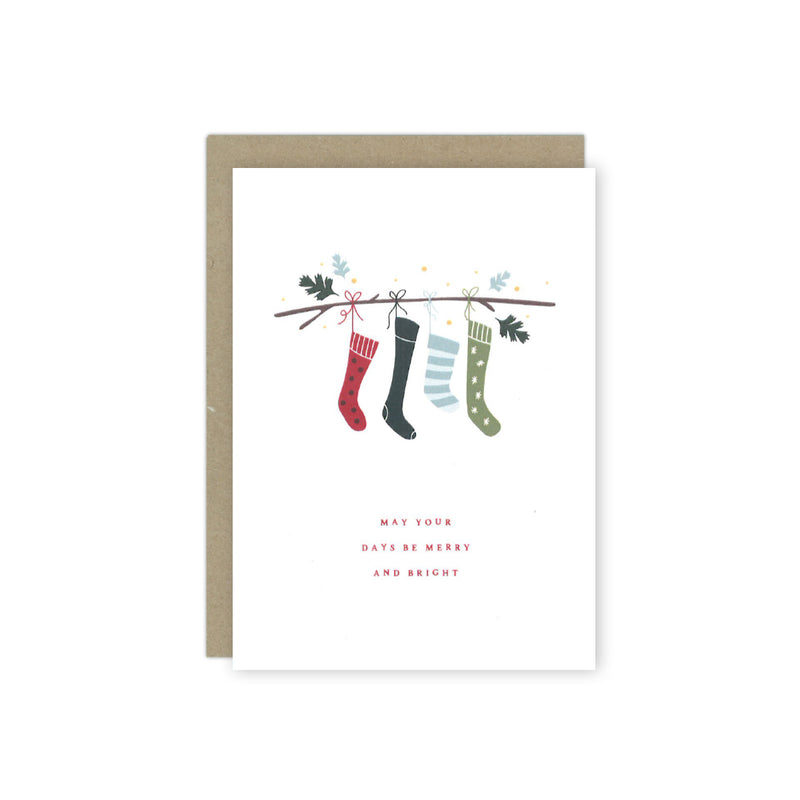 May Your Days Be Merry Card