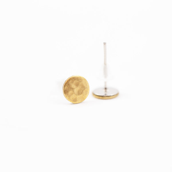 Eclipse Circle Stud Earrings