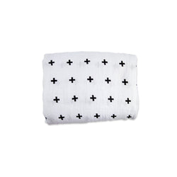 Swiss Cross Muslin Swaddle Blanket