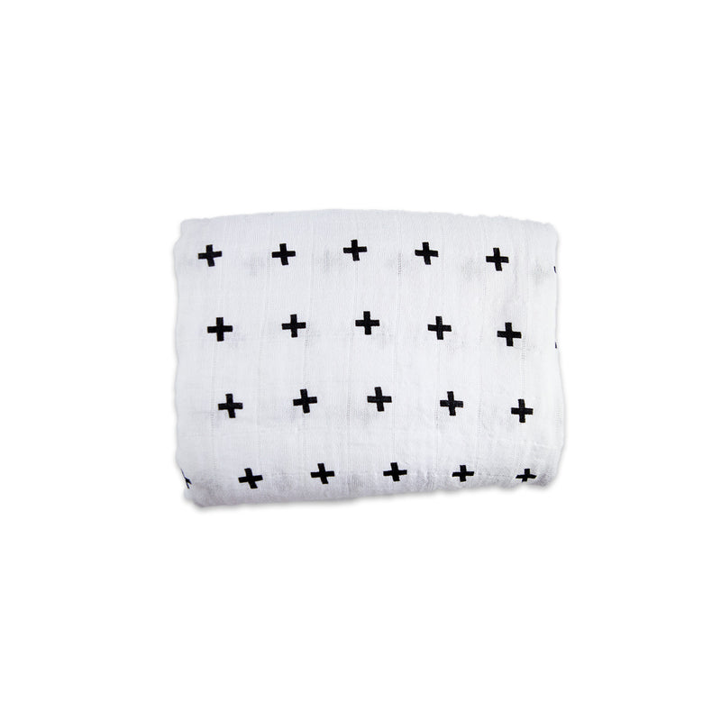 Swiss Cross Muslin Swaddle Blanket