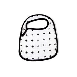 Swiss Cross Muslin Bib