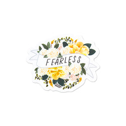 Fearless Floral Sticker