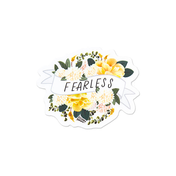 Fearless Floral Sticker