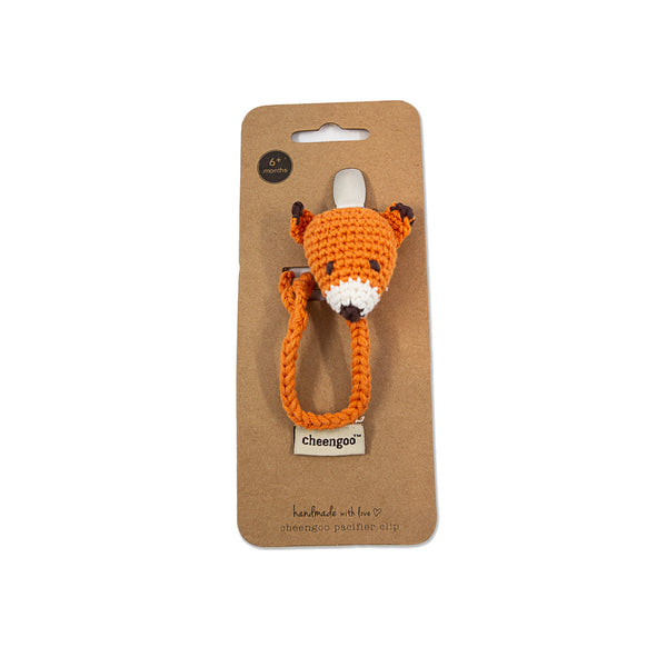Fox Pacifier Clip