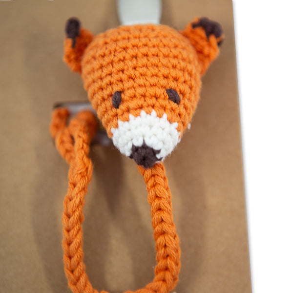 Fox Pacifier Clip
