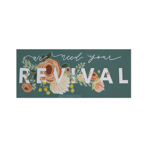 Revival Bumper Sticker