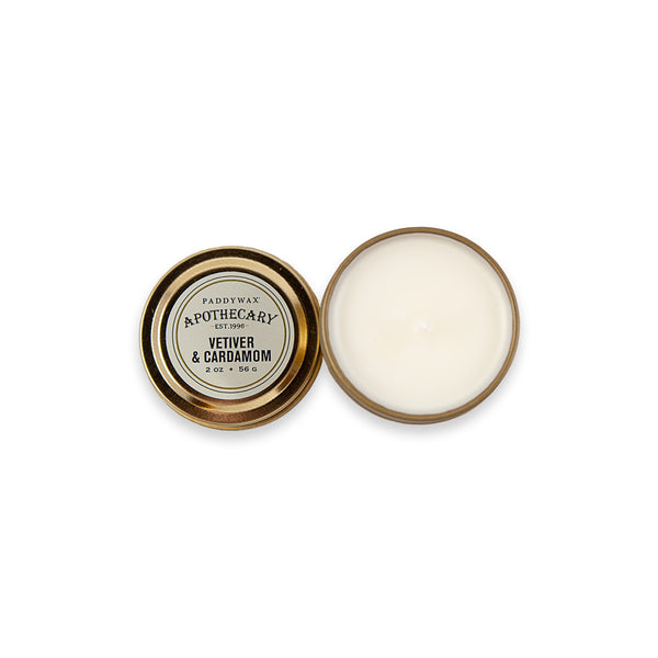 Vetiver & Cardamom 2 oz Candle