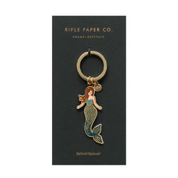Mermaid Enamel Keychain
