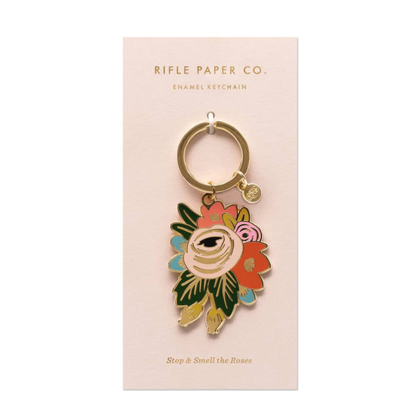 Rose Blossom Keychain
