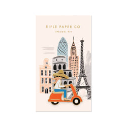 Scooter Enamel Pin