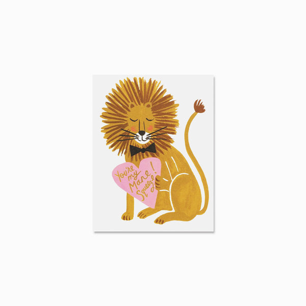 You're My Mane Squeeze Card