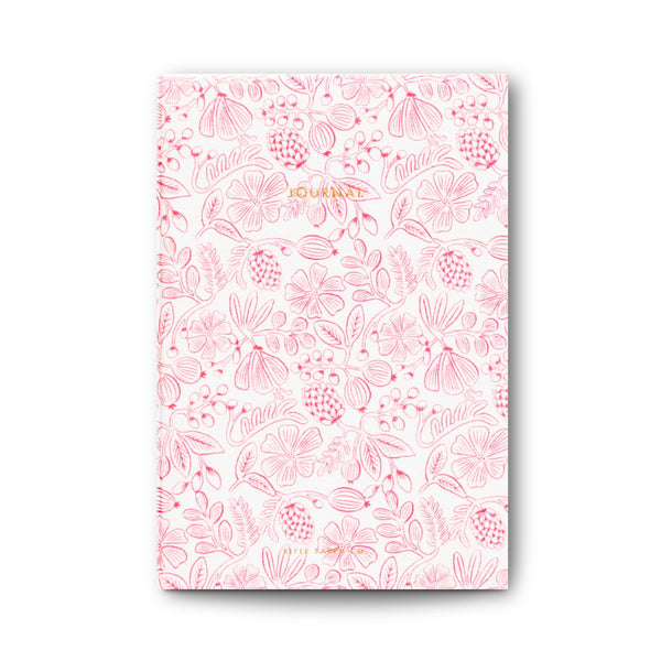 Preppy Fabric Journal