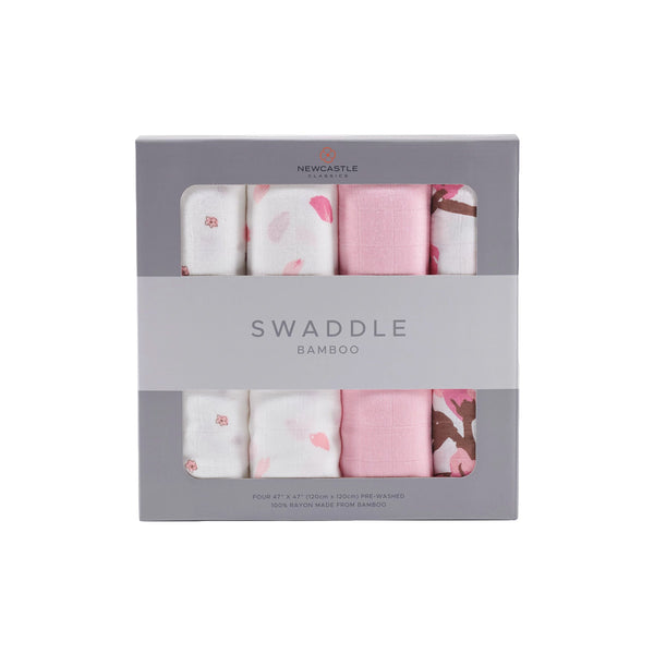 Flower 4-Pack Swaddle Set