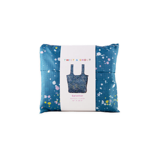 Twist & Shout Tote - Spruse Splatter