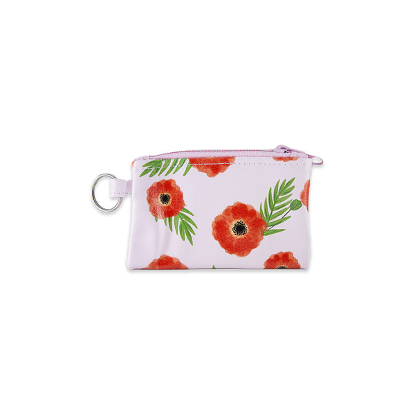 Penny Key Ring - Poppies