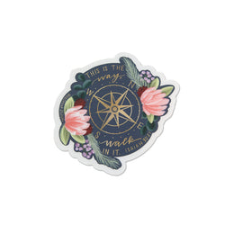 Compass Sticker