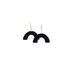 Black Rainbow Earrings