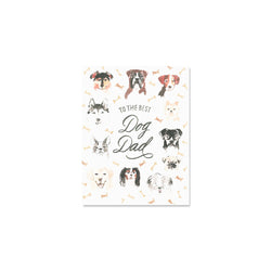 Best Dog Dad Card