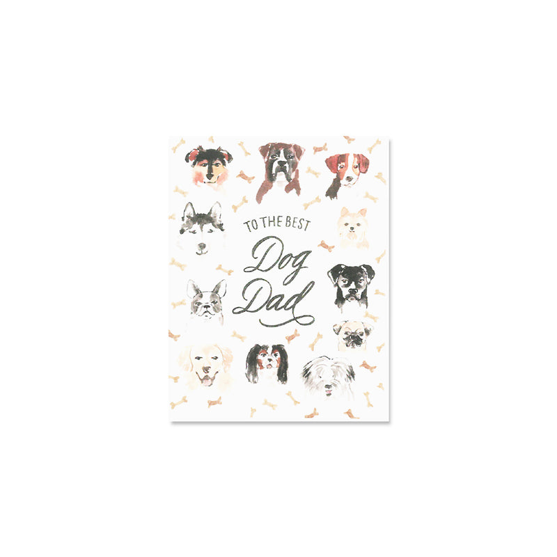 Best Dog Dad Card