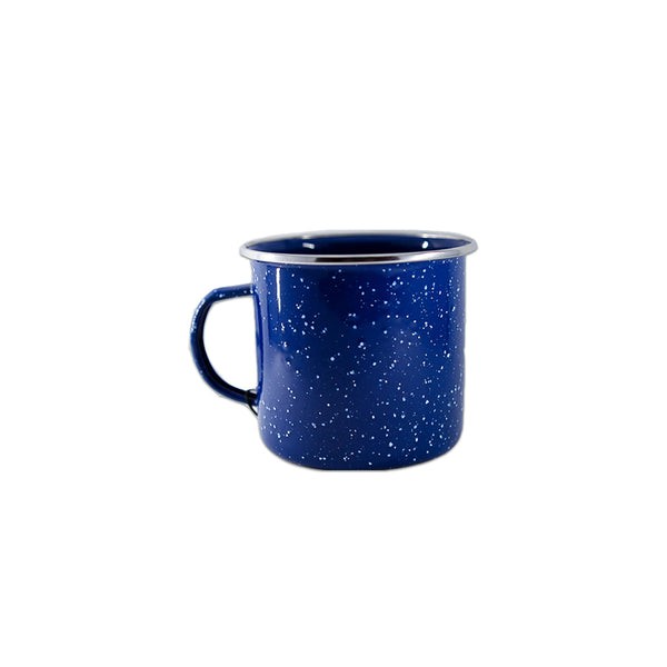 Blue Enamel Campfire Mug