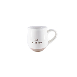 Blessed Ceramic Clay Dipped Mug