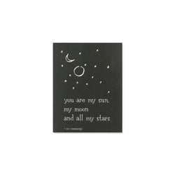 Sun Moon Stars Print