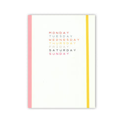 Weekdays Planner
