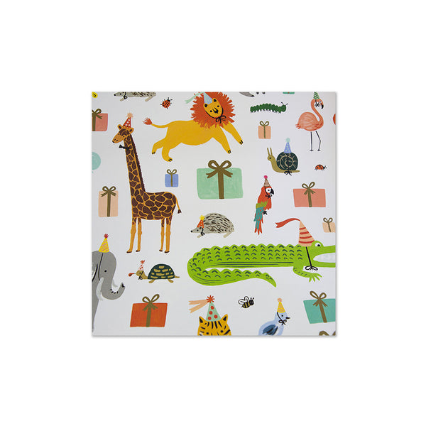 Party Animals Wrapping Paper