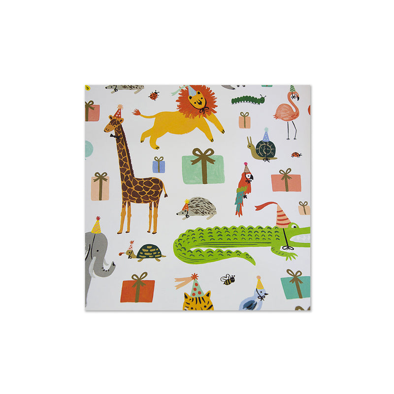 Party Animals Wrapping Paper