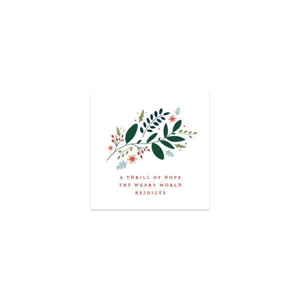 A Thrill of Hope Sticker
