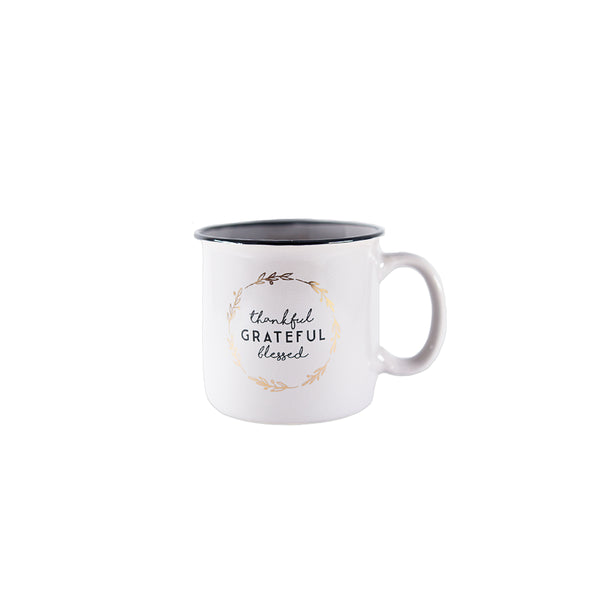 Grateful Thankful Blessed Mug